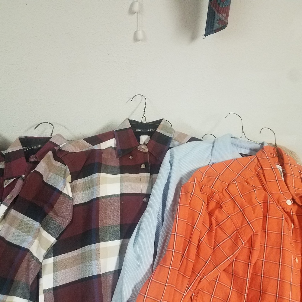 Mens western shirts all size small
